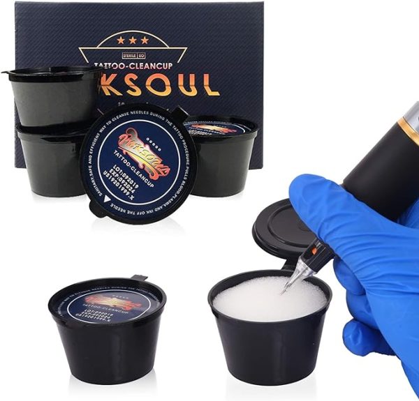 Box of 18pcs Tattoo Dip Foam Cup