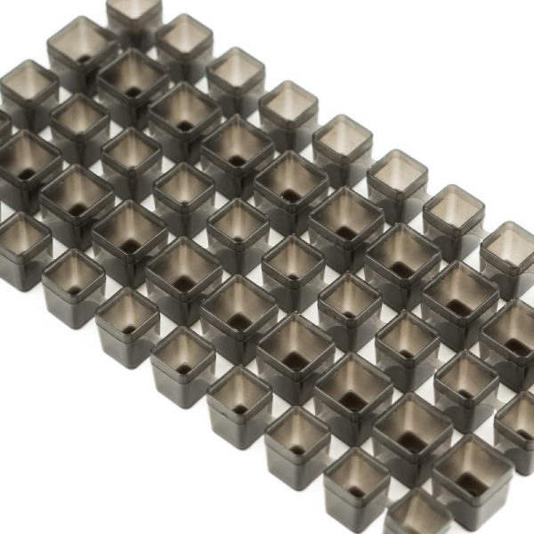 CUT MODULE - MODULAR CUPS FOR CUTTING - 500PCS - BLACK