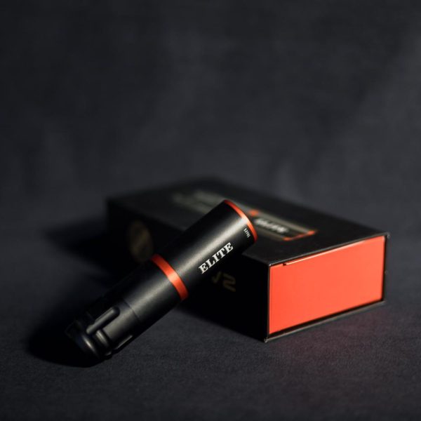 MAȘINĂ DE TATUAT WIRELESS ELITE FLY V2 ROSIE STROKE 3.5 MM
