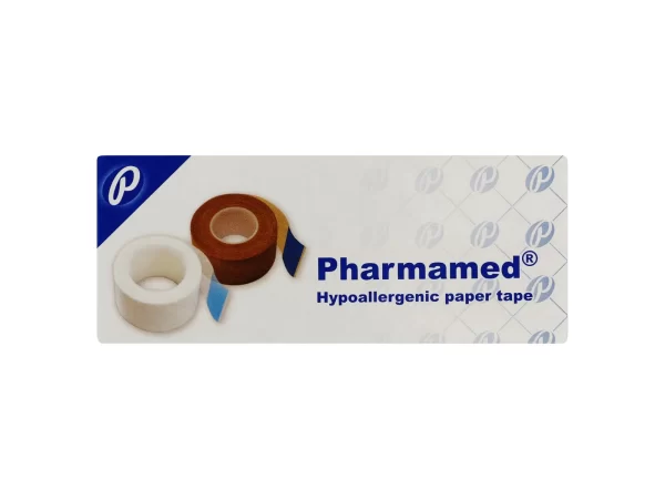 Pharmamed BANDA ADEZIVA HARTIE Alba 2,5CM
